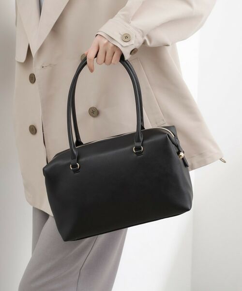 grove / グローブ ボストンバッグ | ロングハンドルボストン（ブラック(019)）