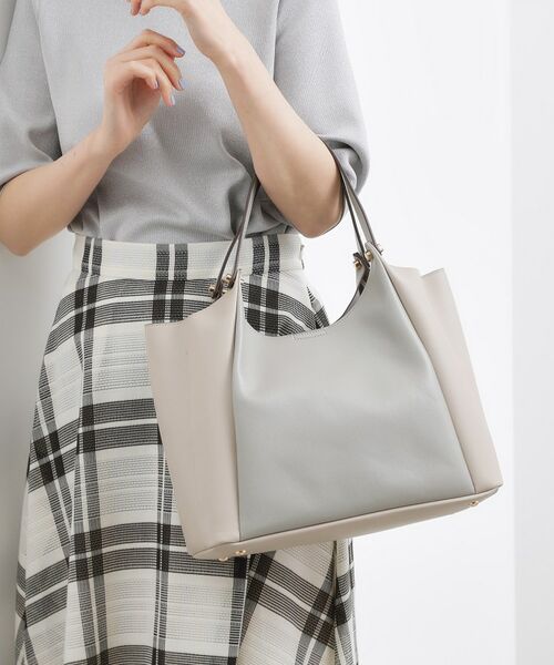 grove / グローブ トートバッグ | キリカエクリテトート（サックスブルー(590)）