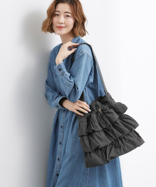 grove / グローブ ショルダーバッグ | 【撥水】ティアードドロストショルダー | 詳細1