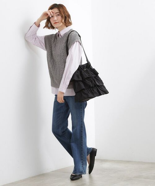 grove / グローブ ショルダーバッグ | 【撥水】ティアードドロストショルダー | 詳細4