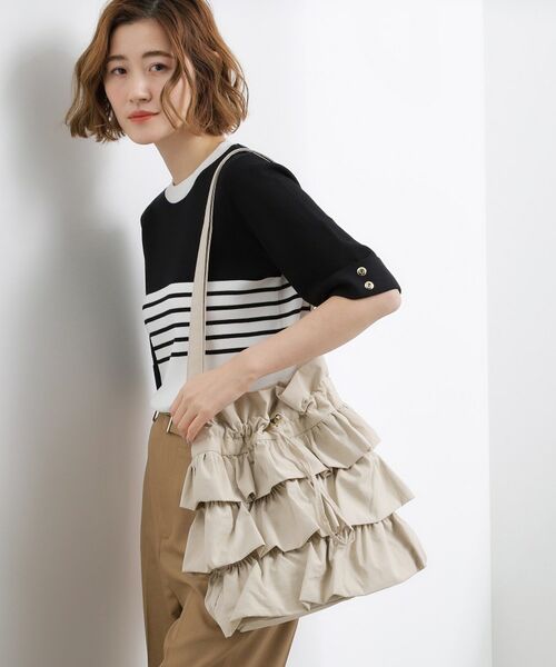 grove / グローブ ショルダーバッグ | 【撥水】ティアードドロストショルダー | 詳細5