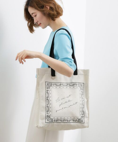 grove / グローブ トートバッグ | 【A4】多機能バンダナプリントトート | 詳細5