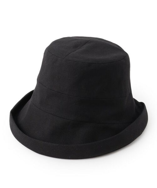 grove / グローブ ハット | 切り替えハット【UVカット・接触冷感・ウォッシャブル】（ブラック(019)）