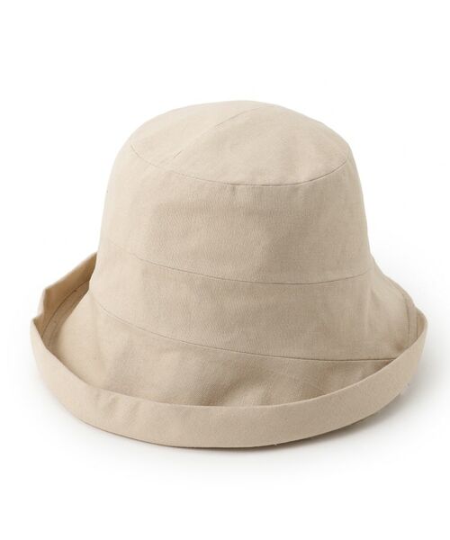 grove / グローブ ハット | 切り替えハット【UVカット・接触冷感・ウォッシャブル】（ライトベージュ(051)）