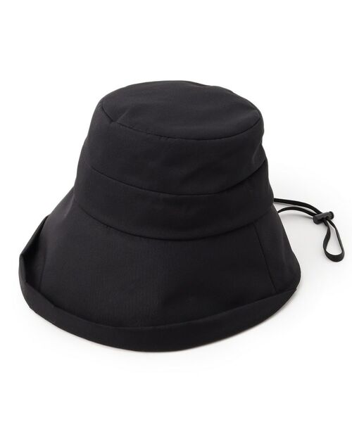grove / グローブ ハット | 遮熱遮光前後差エッジアップハット（ブラック(019)）