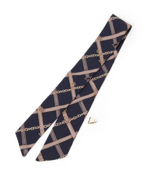 grove / グローブ バンダナ・スカーフ | ナロースカーフ【スカーフリング付】 | 詳細4