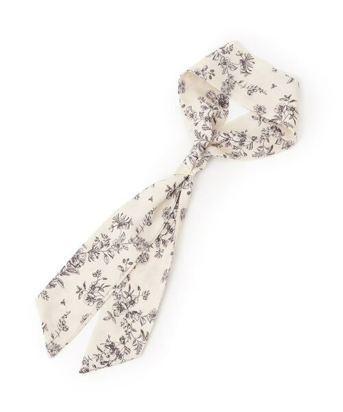 grove / グローブ バンダナ・スカーフ | ナロースカーフ【スカーフリング付】（ベージュ(352)）