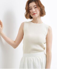 grove / グローブ キャミソール・チューブトップ | リブラメニットタンク