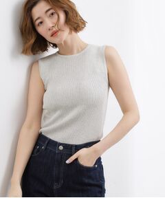 grove / グローブ キャミソール・チューブトップ | リブラメニットタンク