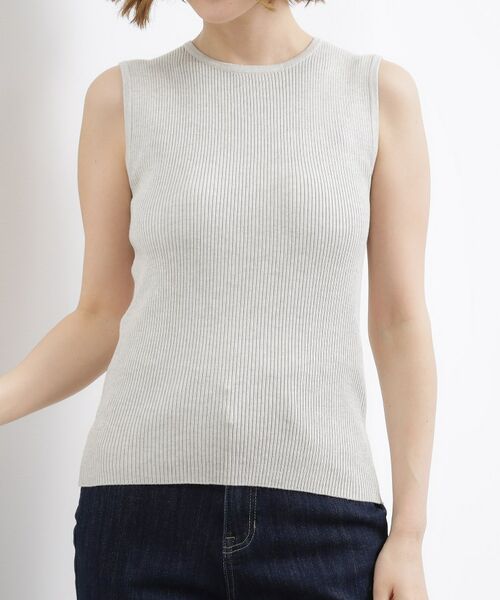 grove / グローブ キャミソール・チューブトップ | リブラメニットタンク | 詳細13