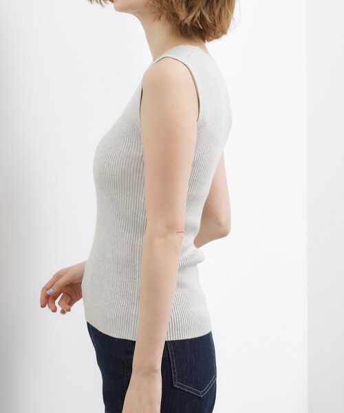 grove / グローブ キャミソール・チューブトップ | リブラメニットタンク | 詳細14