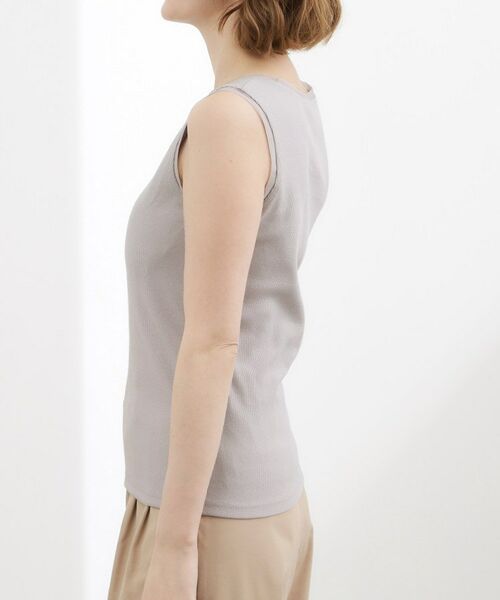 grove / グローブ キャミソール・チューブトップ | チュールクルーネックタンクトップ | 詳細14