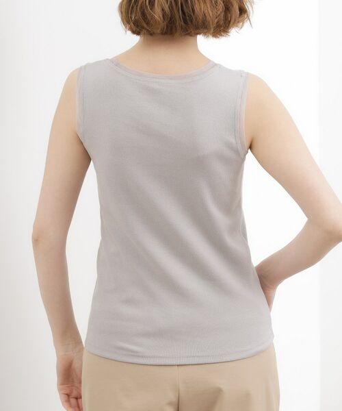 grove / グローブ キャミソール・チューブトップ | チュールクルーネックタンクトップ | 詳細15