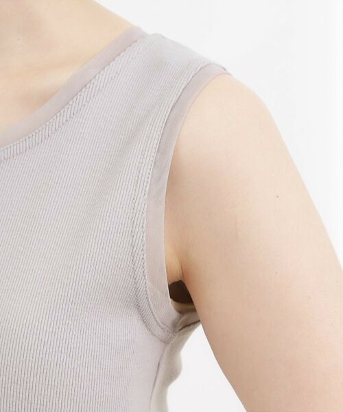 grove / グローブ キャミソール・チューブトップ | チュールクルーネックタンクトップ | 詳細17