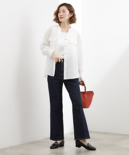 grove / グローブ キャミソール・チューブトップ | チュールクルーネックタンクトップ | 詳細3