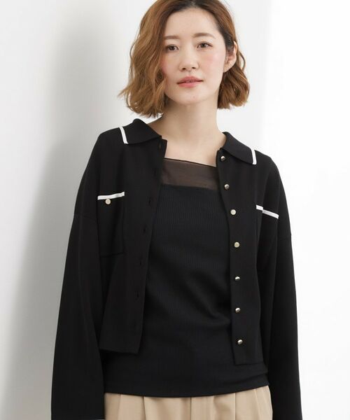 grove / グローブ キャミソール・チューブトップ | シアードッキングスクエアタンク | 詳細10