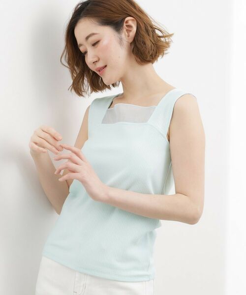 grove / グローブ キャミソール・チューブトップ | シアードッキングスクエアタンク | 詳細13