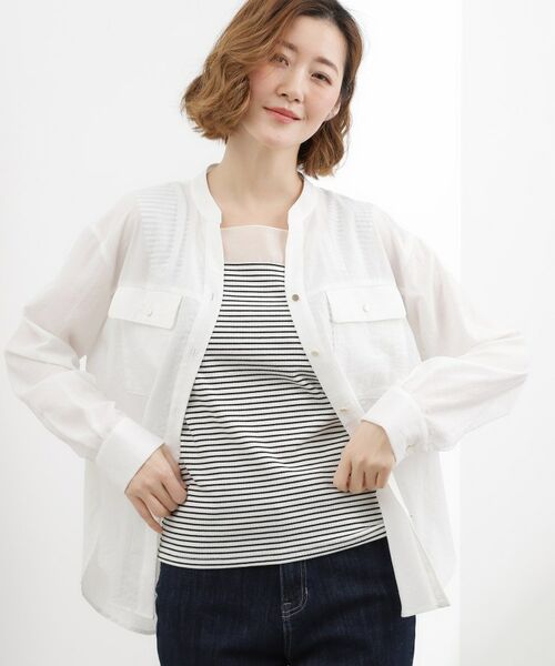 grove / グローブ キャミソール・チューブトップ | シアードッキングスクエアタンク | 詳細17