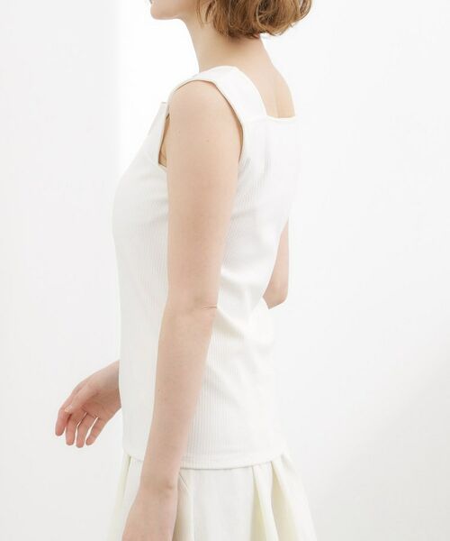 grove / グローブ キャミソール・チューブトップ | シアードッキングスクエアタンク | 詳細22