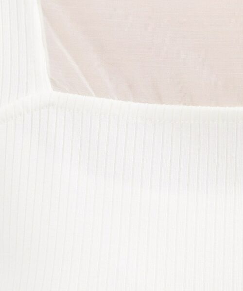 grove / グローブ キャミソール・チューブトップ | シアードッキングスクエアタンク | 詳細4