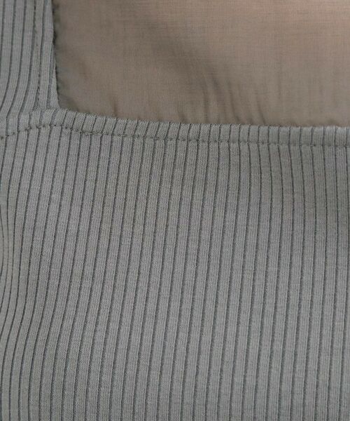 grove / グローブ キャミソール・チューブトップ | シアードッキングスクエアタンク | 詳細8