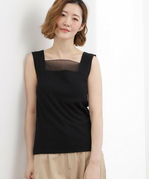grove / グローブ キャミソール・チューブトップ | シアードッキングスクエアタンク | 詳細9