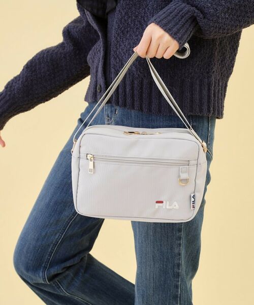 grove / グローブ ショルダーバッグ | 【FILA別注】撥水ショルダー（グレー(012)）