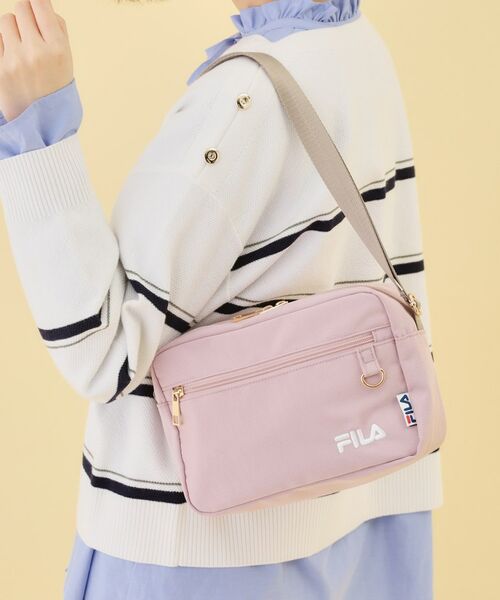 grove / グローブ ショルダーバッグ | 【FILA別注】撥水ショルダー（ライトピンク(070)）