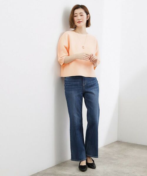 grove / グローブ ニット・セーター | 【貴島明日香さん着用／洗濯機で洗える】レイヤードにもおすすめ、軽やかクロップドニット | 詳細19