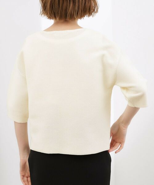 grove / グローブ ニット・セーター | 【貴島明日香さん着用／洗濯機で洗える】レイヤードにもおすすめ、軽やかクロップドニット | 詳細24