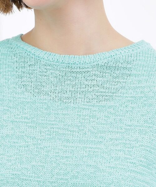 grove / グローブ ニット・セーター | 【貴島明日香さん着用・大人のリラックススタイル】テープヤーン ボートネックニット | 詳細19