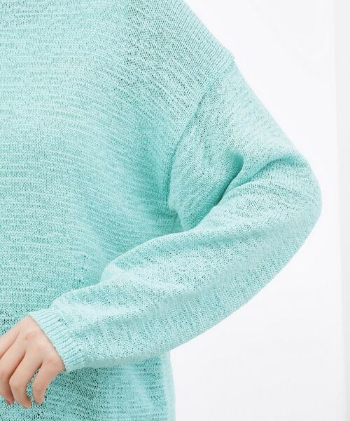 grove / グローブ ニット・セーター | 【貴島明日香さん着用・大人のリラックススタイル】テープヤーン ボートネックニット | 詳細20