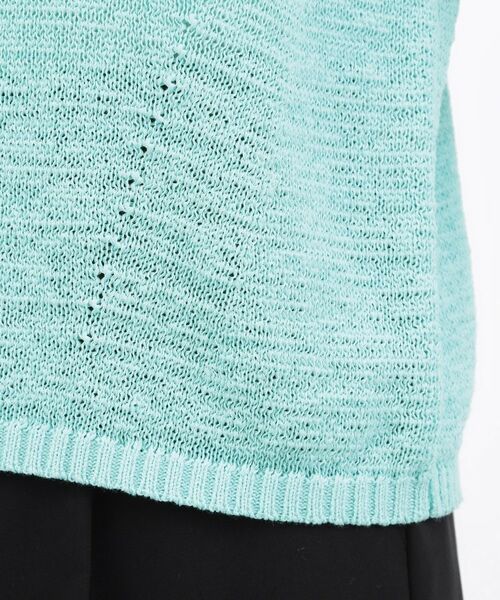 grove / グローブ ニット・セーター | 【貴島明日香さん着用・大人のリラックススタイル】テープヤーン ボートネックニット | 詳細21