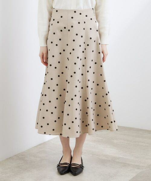 grove / グローブ スカート | 【貴島明日香さん着用・洗える】ランダムドットマーメイドスカート | 詳細23