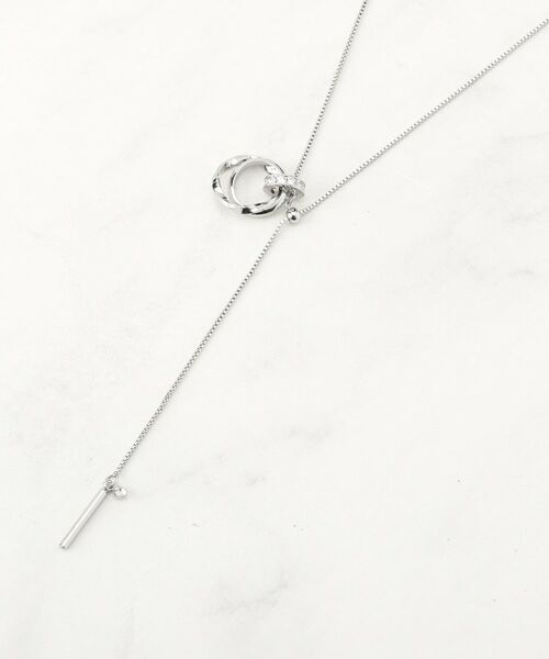 grove / グローブ ネックレス・ペンダント・チョーカー | キラキラミニリングワントップネックレス | 詳細1