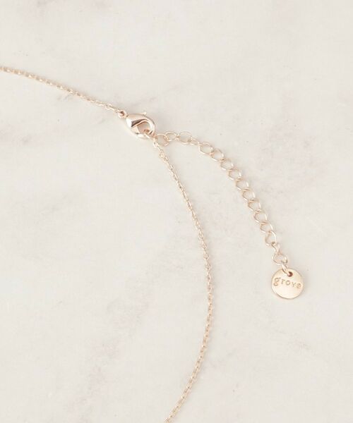 grove / グローブ ネックレス・ペンダント・チョーカー | ビジューリングY字ネックレス | 詳細3