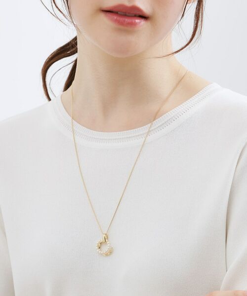 grove / グローブ ネックレス・ペンダント・チョーカー | サークルメタルパール調ワントップ | 詳細4