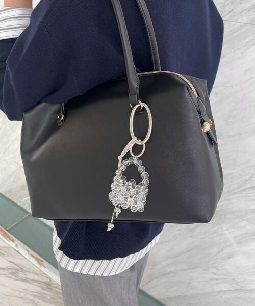 grove / グローブ キーホルダー・ストラップ | 手編みビーズバッグチャーム | 詳細5