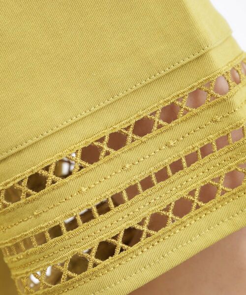 grove / グローブ カットソー | 袖口透かし刺繍Tシャツ | 詳細12