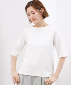 grove / グローブ カットソー | スムースボートネックTシャツ