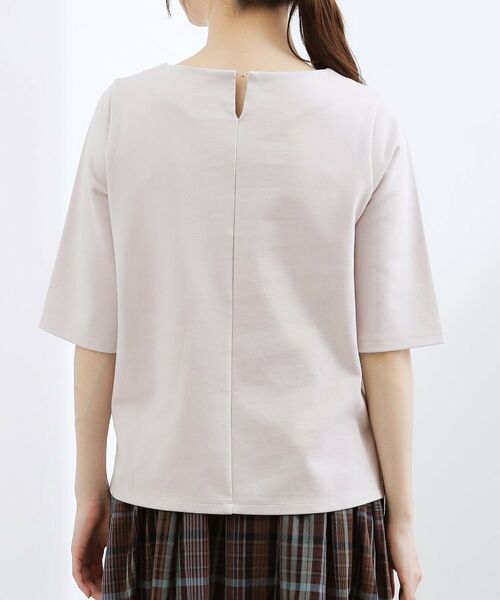 grove / グローブ カットソー | スムースボートネックTシャツ | 詳細23