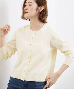 grove / グローブ カーディガン・ボレロ | メタルボタンクルーネックカーディガン