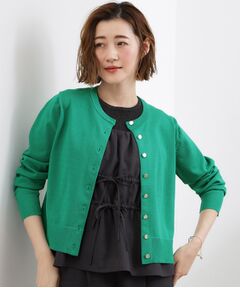 grove / グローブ カーディガン・ボレロ | メタルボタンクルーネックカーディガン