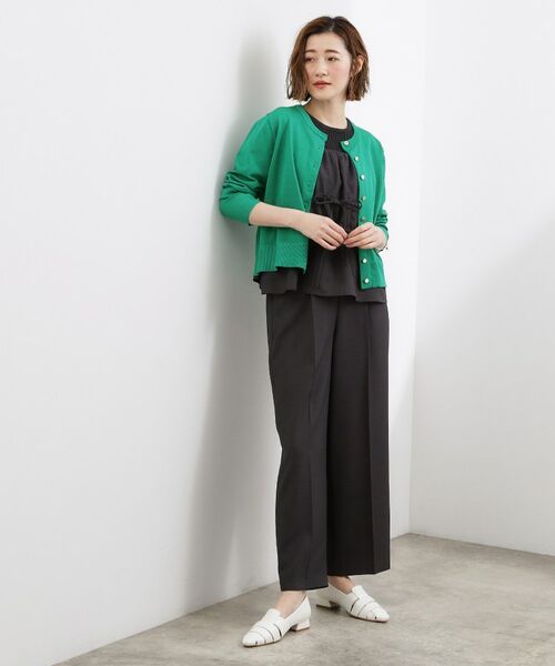 grove / グローブ カーディガン・ボレロ | メタルボタンクルーネックカーディガン | 詳細10