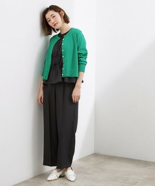 grove / グローブ カーディガン・ボレロ | メタルボタンクルーネックカーディガン | 詳細11