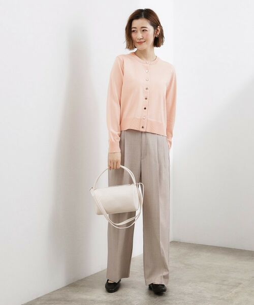 grove / グローブ カーディガン・ボレロ | メタルボタンクルーネックカーディガン | 詳細15