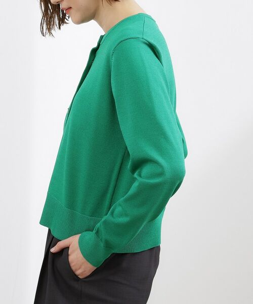 grove / グローブ カーディガン・ボレロ | メタルボタンクルーネックカーディガン | 詳細18