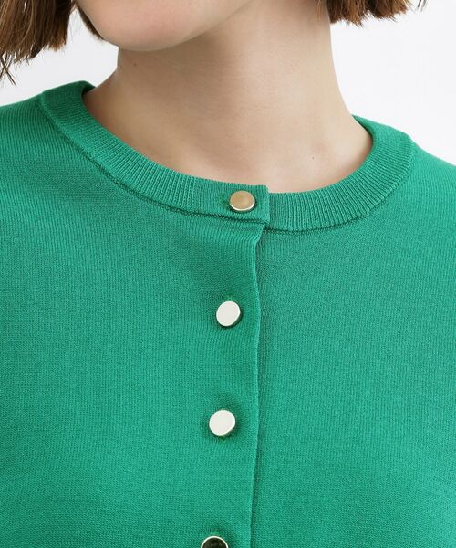 grove / グローブ カーディガン・ボレロ | メタルボタンクルーネックカーディガン | 詳細20