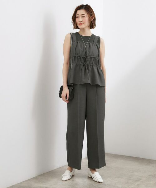 grove / グローブ セットアップ | シャーリングビスチェSET UP | 詳細1