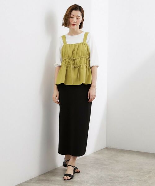 grove / グローブ セットアップ | シャーリングビスチェSET UP | 詳細11